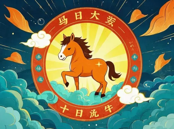 今日运程每日运势生肖马