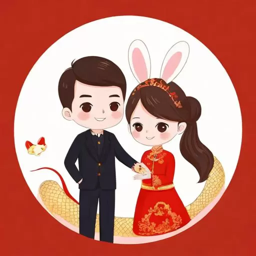 属兔男和属蛇女婚姻合适吗：生肖婚配建议