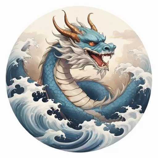 属龙的今日运势运程水墨：属龙的今日运势运程水墨图