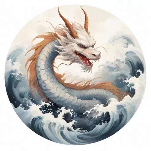 属龙的今日运势运程水墨：属龙的今日运势运程水墨图